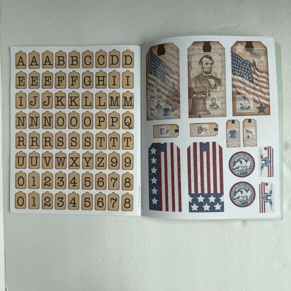 NOS Paper Pizazz Booklet Sheets Tag Art Cut Outs Hot Off The Press Scrapbooking - Picture 6 of 8